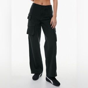 Aritzia Wilfred Free Picture Cargo Pants Black Noir Size 6